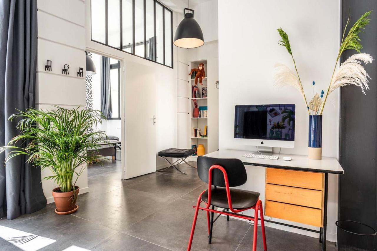 Outstanding Artist Loft - Between Marais And Canal Paris Luaran gambar