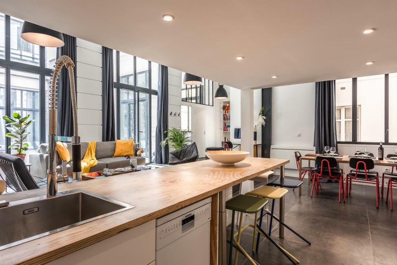 Outstanding Artist Loft - Between Marais And Canal Paris Luaran gambar